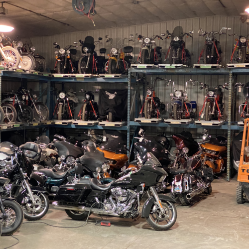 motorcycle storage compartments